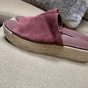 Vince size 39 sandal espadrilles